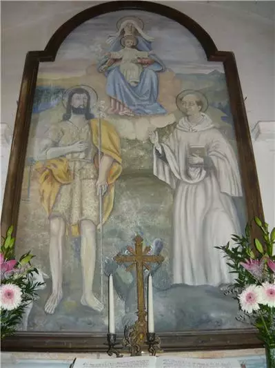 pittura nella chiesetta