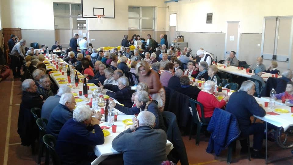 Pranzo degli anziani di Sanfront - dicembre 2018