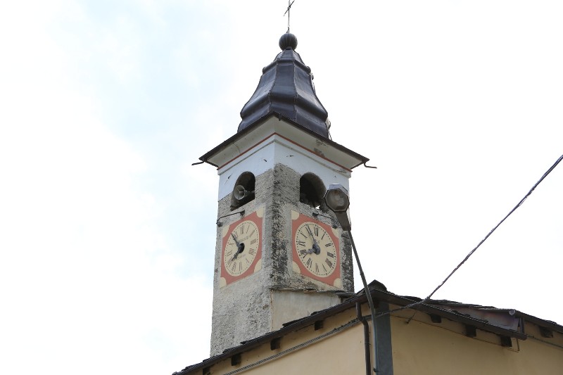 Nuove luci sul campanile della parrocchia di Rocchetta