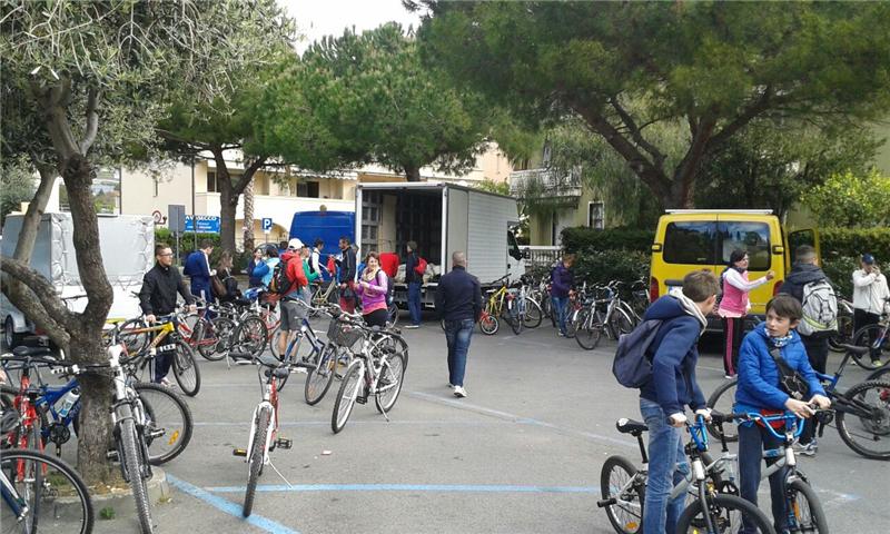 Ottima riuscita per la gita in bici in Liguria dei donatori di sangue